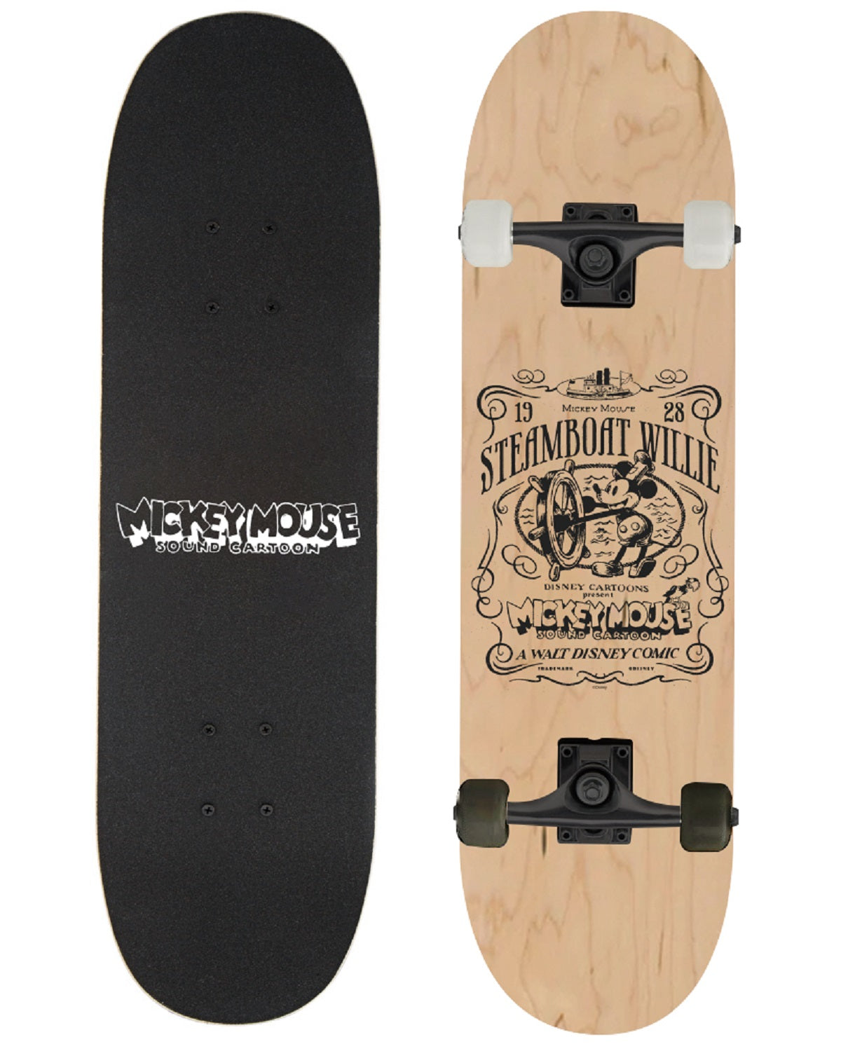 Disney Skateboard Perfekt für Gehwege & Parks 79x20x12 cm
