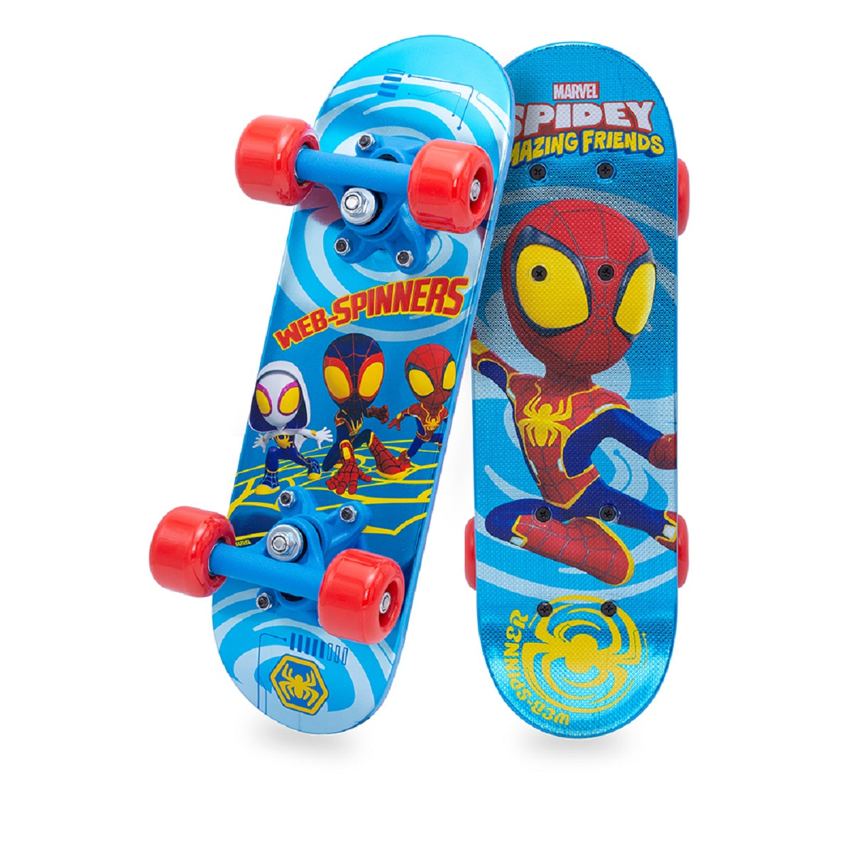 Spiderman 17 Zoll – Robustes Kinder Skateboard mit PVC-Rädern und PP Trucks