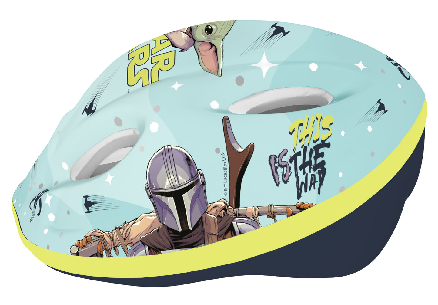 Star Wars Mandalorian Helm für Kinder 52-56 cm Komfort und Sicherheit für Radfahrer