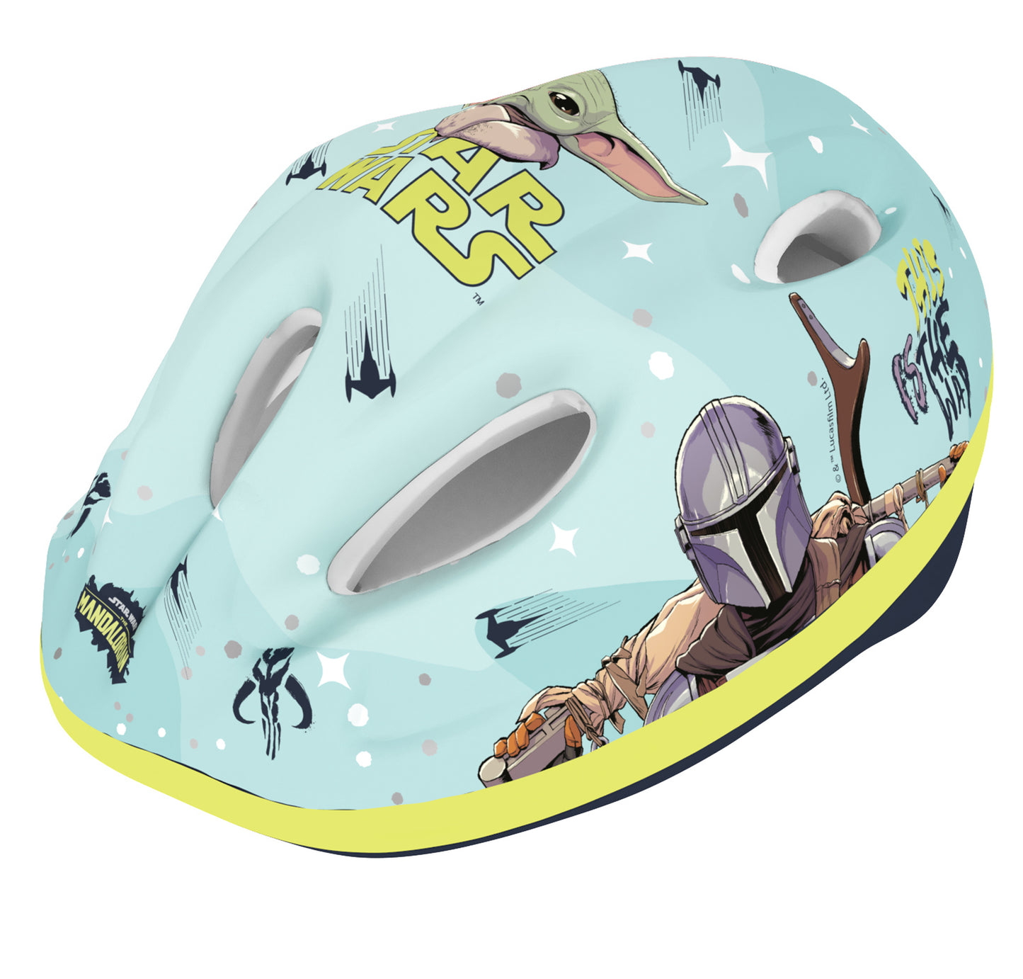Star Wars Mandalorian Helm für Kinder 52-56 cm Komfort und Sicherheit für Radfahrer
