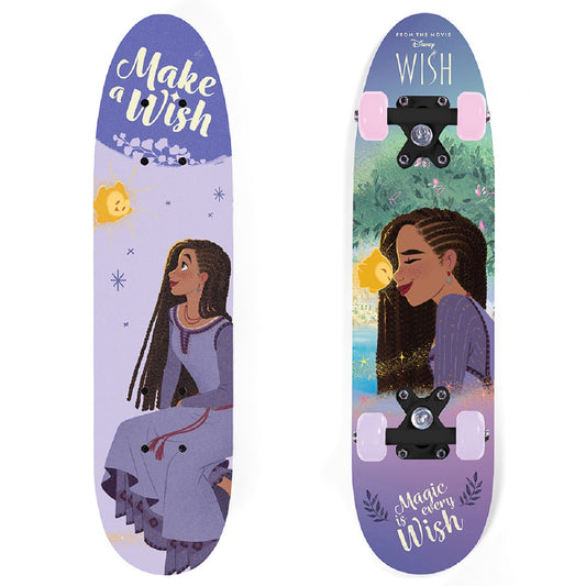 Disney Wish Skateboard Perfekt für Gehwege & Parks 24"