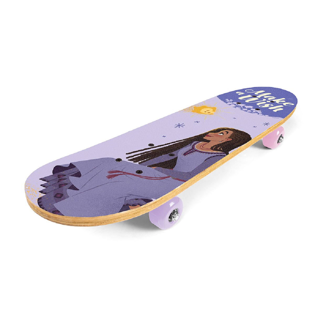 Disney Wish Skateboard Perfekt für Gehwege & Parks 24"