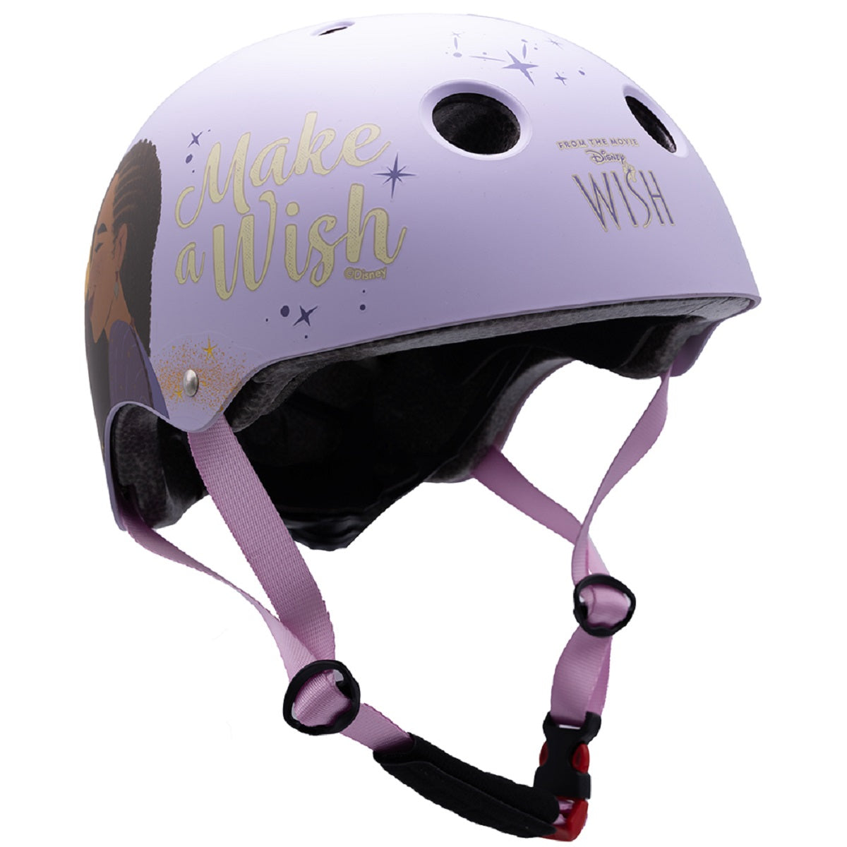 Disney Wish – Fahrradhelm Sehr leichter und sicherer Helm für Kinder (52-56)