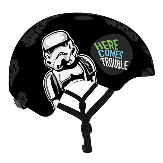 Star Wars – Leichter Helm für Kinder (54-58 cm) mit coolen Star Wars-Motiven