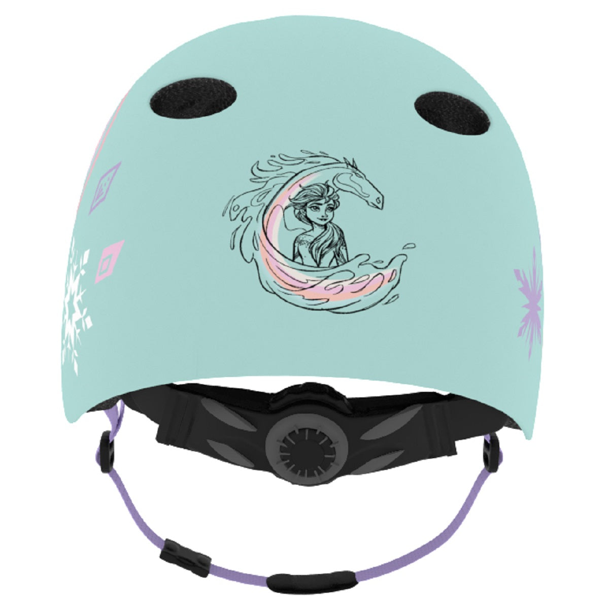 Disney Frozen Kinderhelm – Leichter Helm für Radfahren, Skaten und Scootern (52-56 cm)