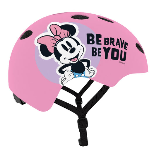 Disney Minnie Mouse Kinderhelm – Leichter Helm für Radfahren, Skaten und Scootern (52-56 cm)