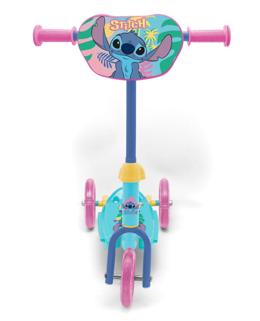 Lilo & Stitch Kinder-Dreirad-Scooter mit 3 Rädern und höhenverstellbarem Lenker für Kinder ab 2 Jahren