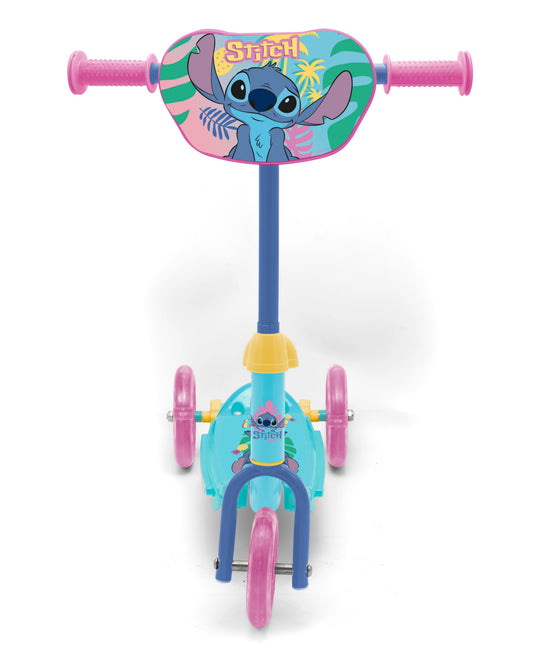 Lilo & Stitch Kinder-Dreirad-Scooter mit 3 Rädern und höhenverstellbarem Lenker für Kinder ab 2 Jahren
