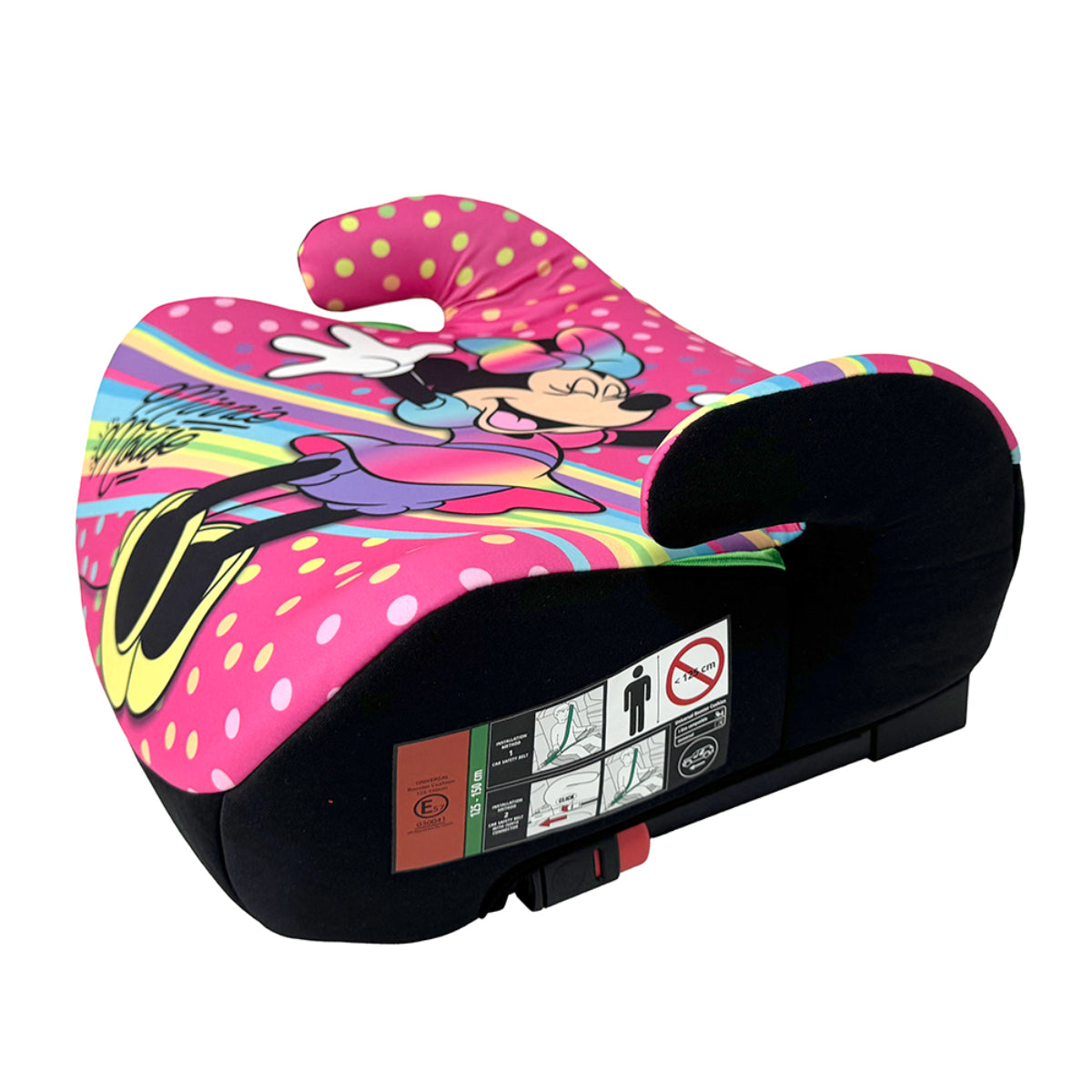 Disney Minnie Mouse ISOFIX Sitzerhöhung Kinder Autositz 125–150 cm
