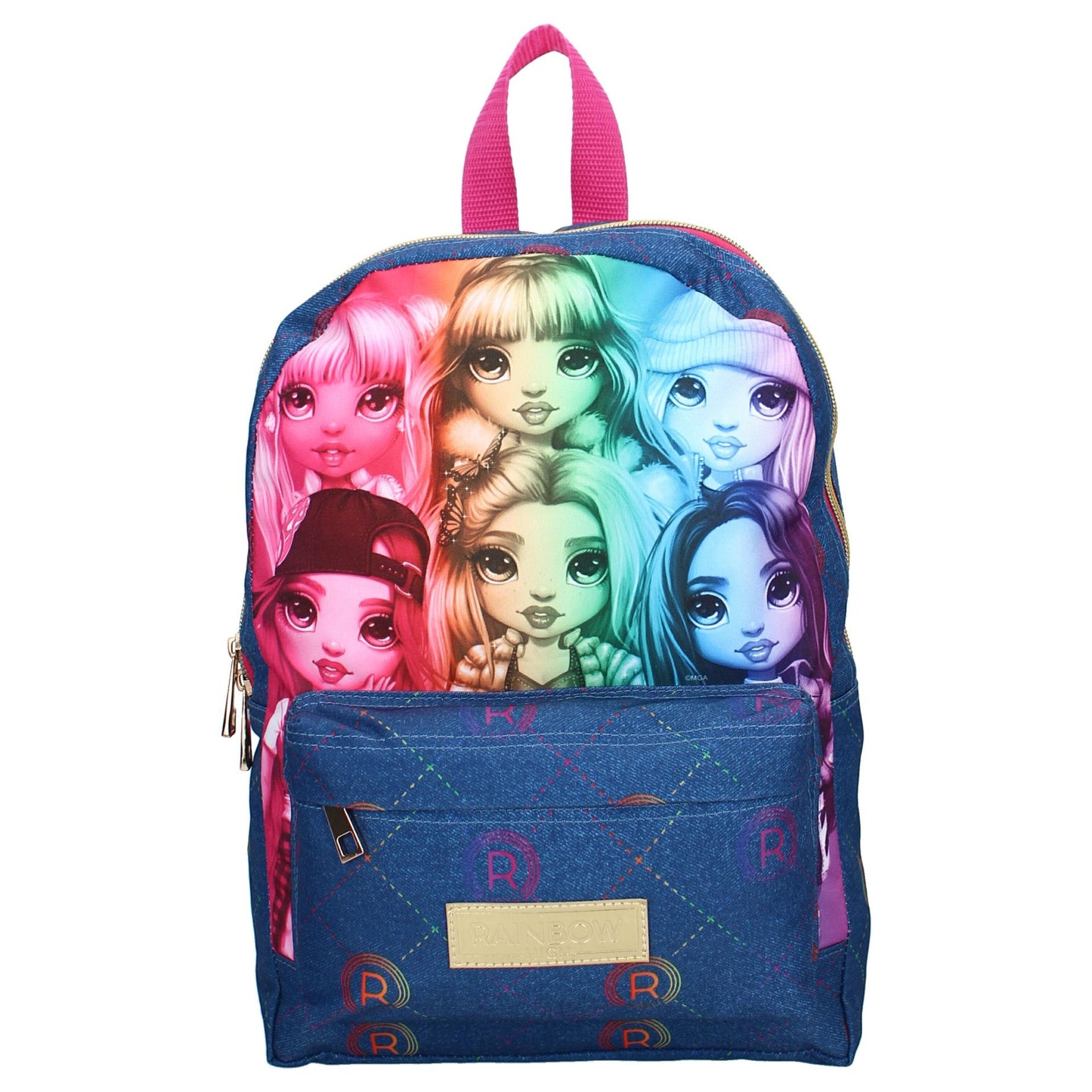 Rainbow High Kinder Backpack leicht robust ideal für Schule und Freizeit