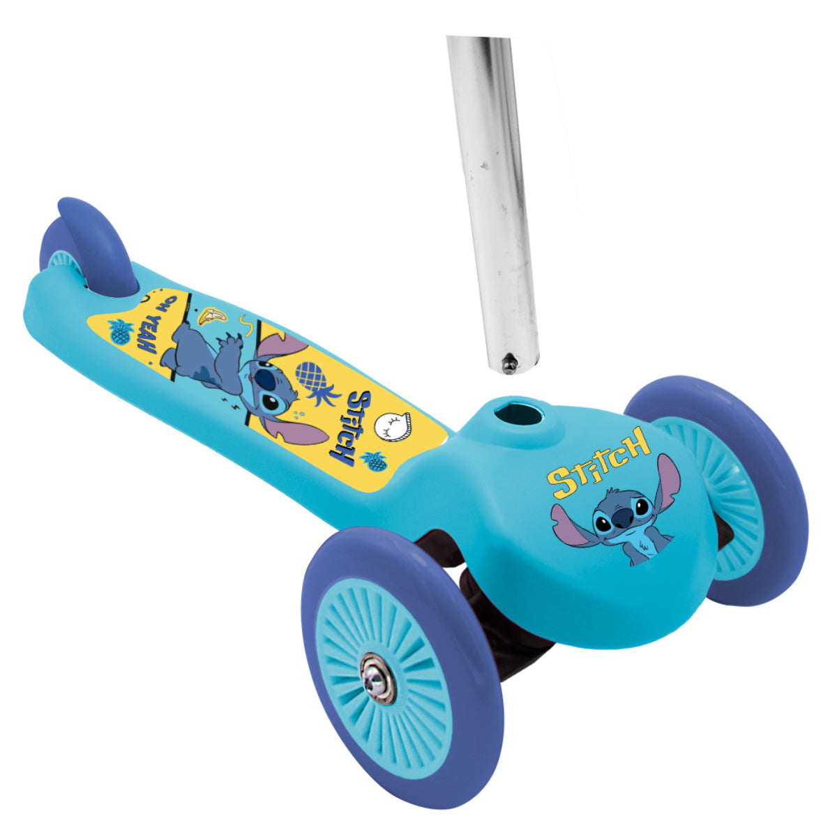 Lilo & Stitch 3-Rad Kinderroller Balance Scooter Blau stabil leicht