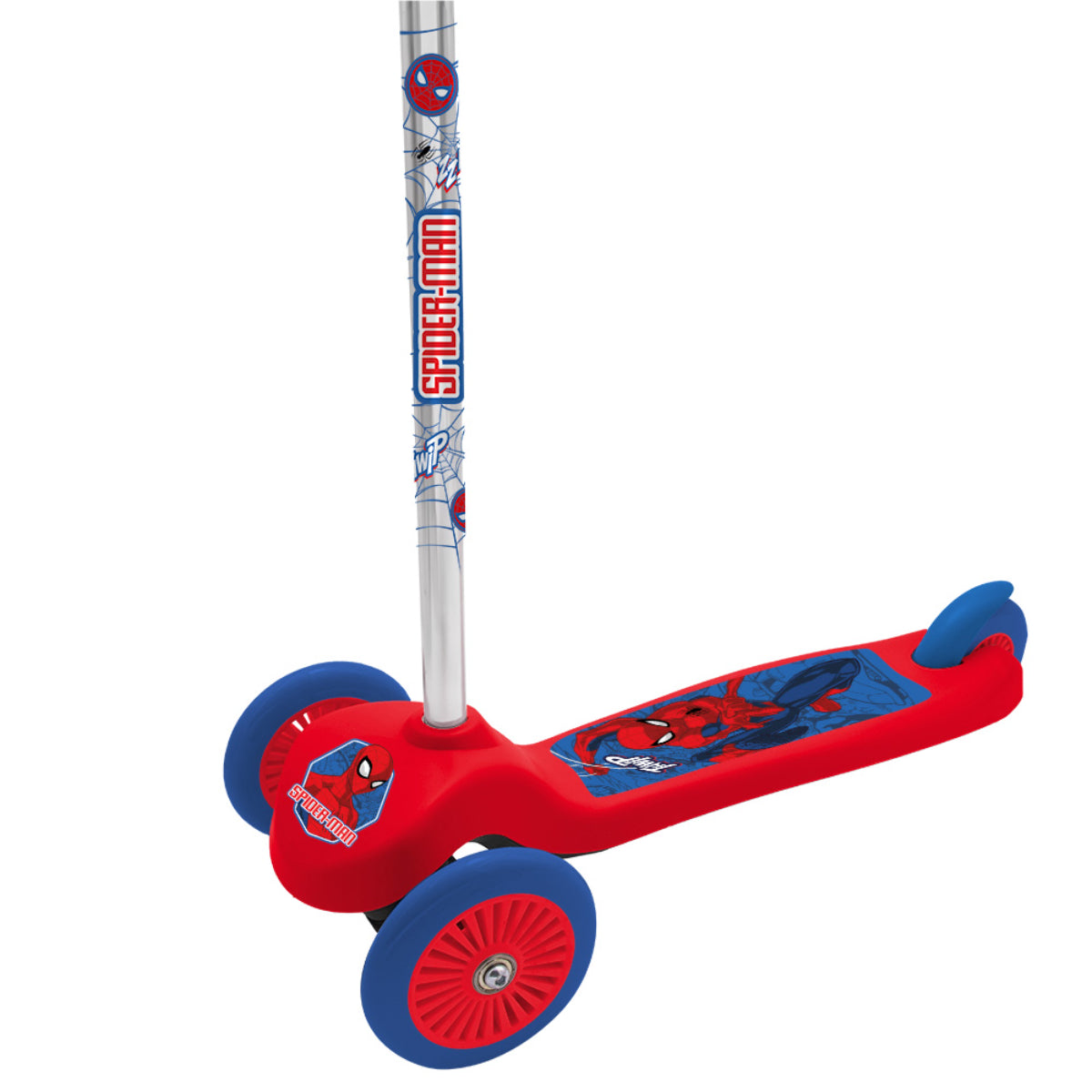 Spiderman 3 Wheels Scooter Kinder Balance Roller mit Bremse