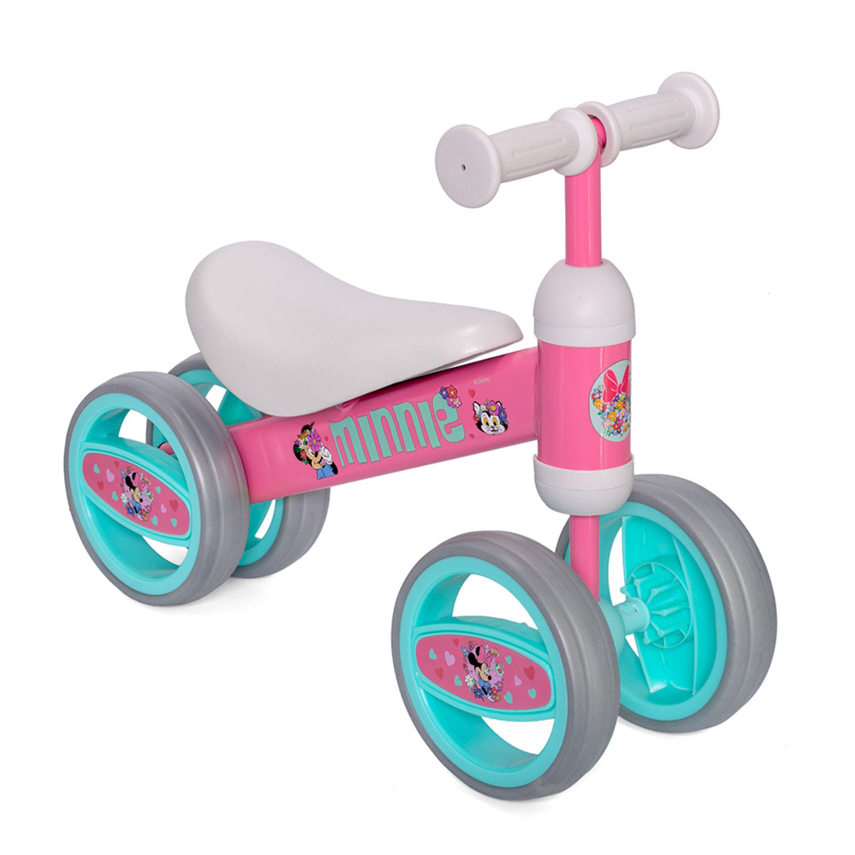 Disney Minnie Mouse Sicheres Lernrad für Kinder ab 1 Jahr Kleinkind Laufrad