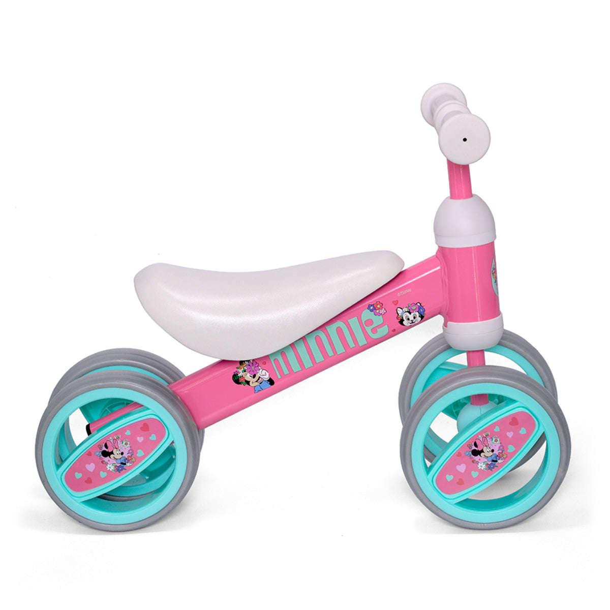 Disney Minnie Mouse Sicheres Lernrad für Kinder ab 1 Jahr Kleinkind Laufrad