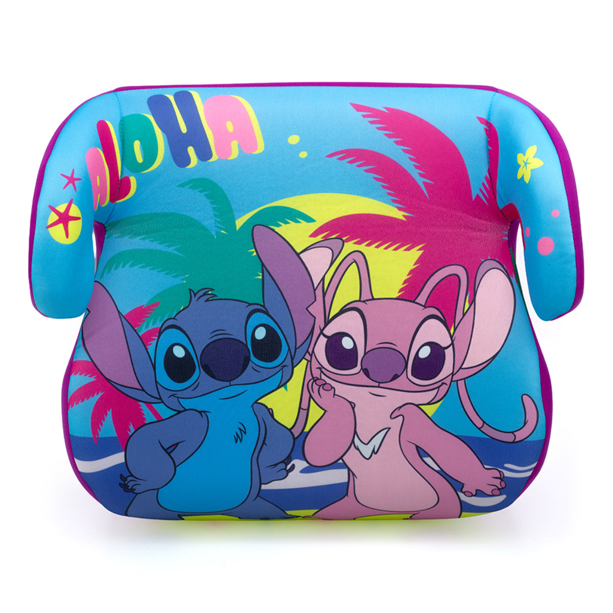 Disney Lilo & Stitch Booster Autositz R129 – Sicherer Kindersitz mit Schultergurtführung