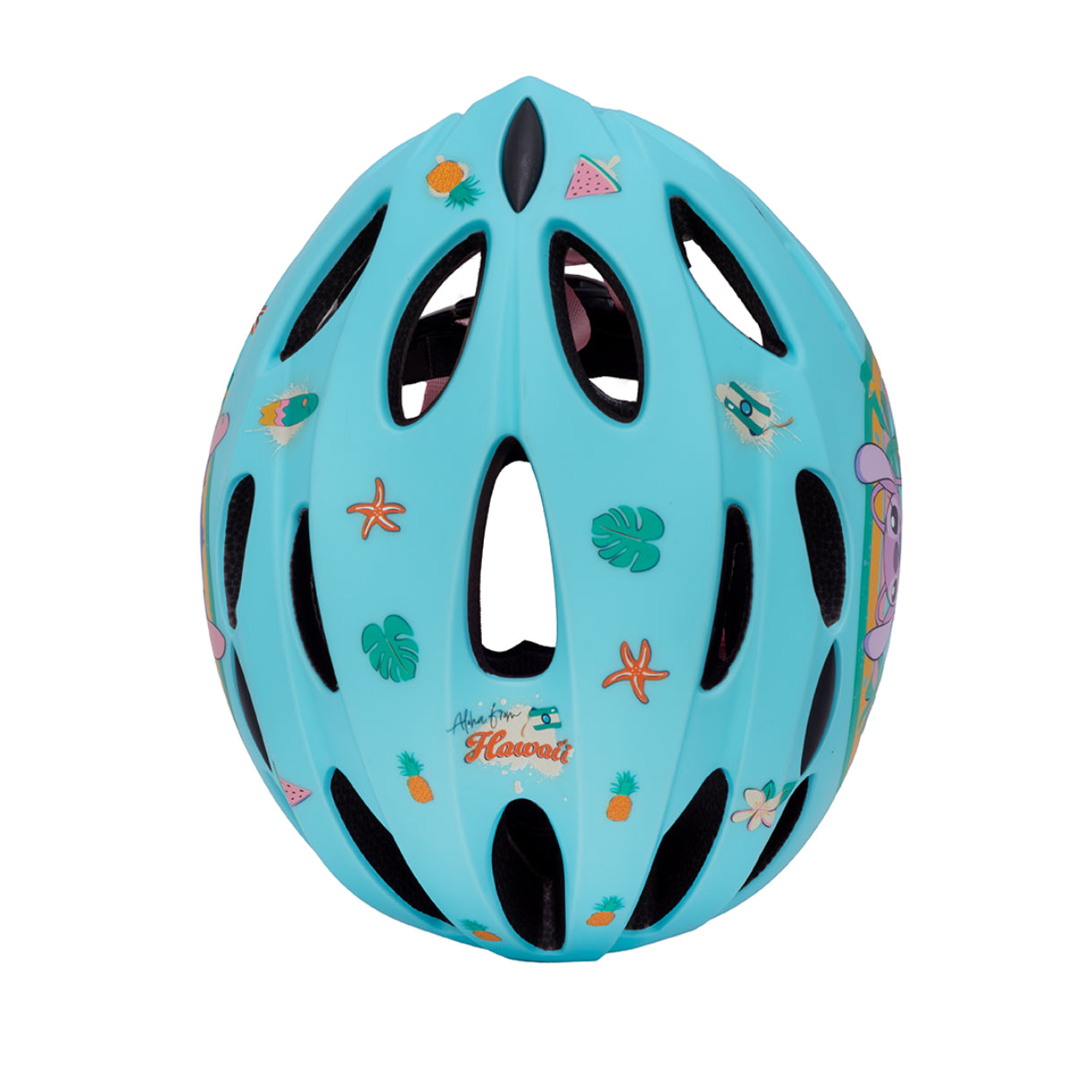 Disney Stitch Kinder S (48 bis 52 cm) Blaue Fahrradhelm Skaterhelm Verstellbar In Mold Helm Belüftungsöffnungen