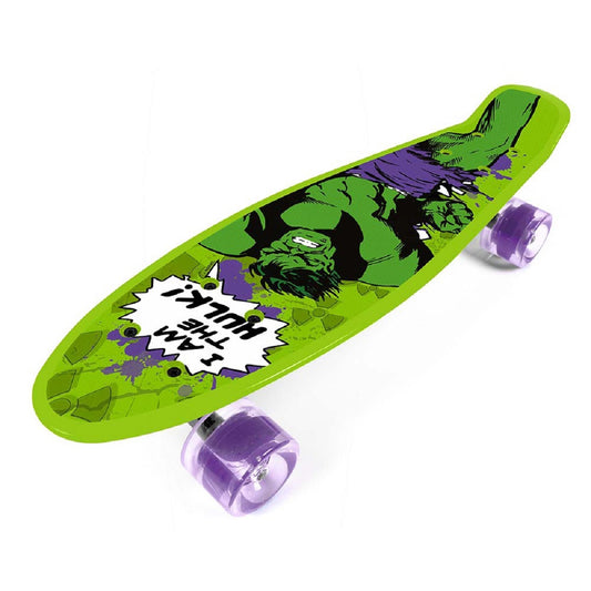 Marvel Hulk Pennyboard Mit ABEC-7 Lagern und 90A Polyurethanrädern für sanfte Fahrt