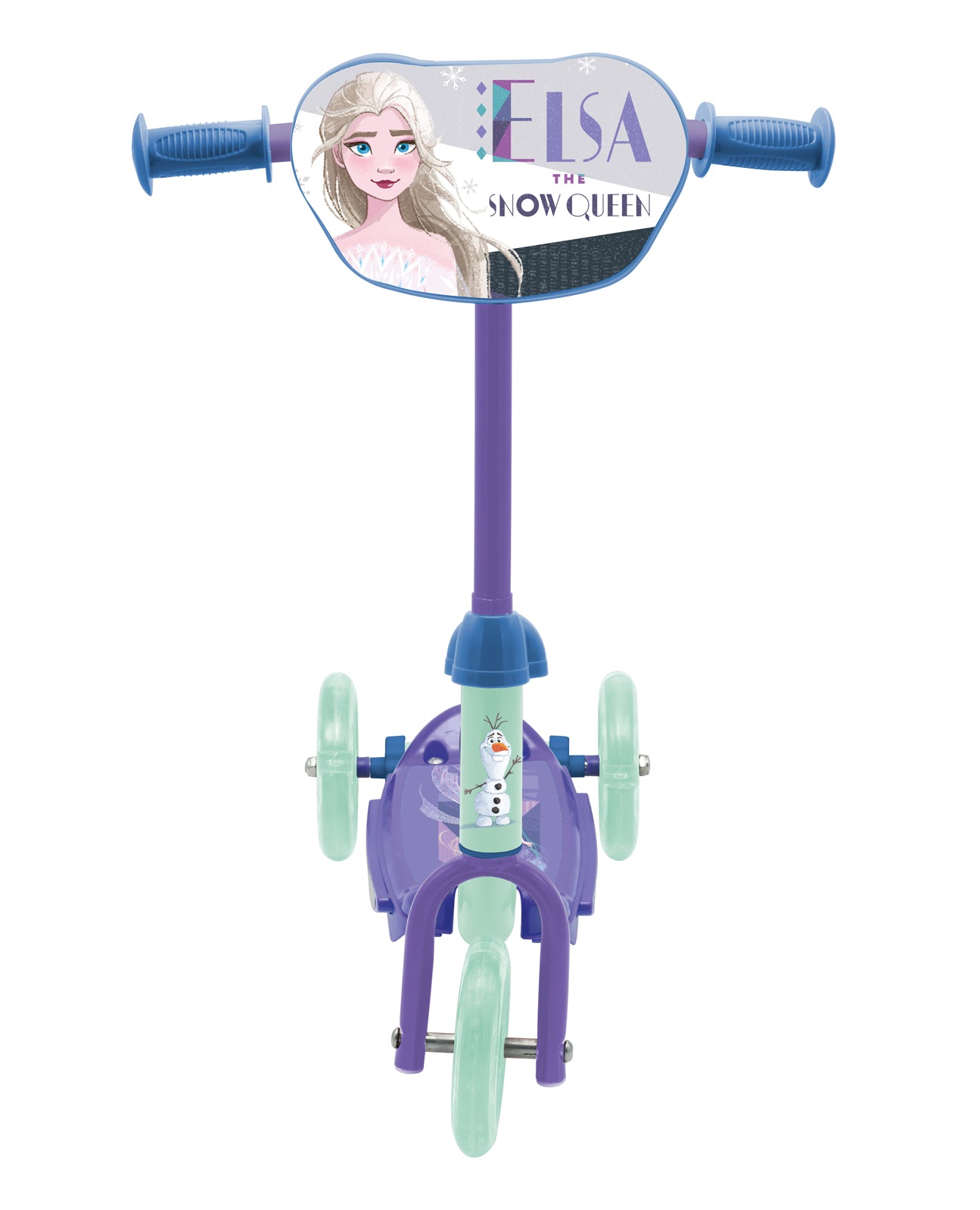 Disney Frozen 3-Rad Baby Scooter, Verstellbar, Mit Rutschfester Plattform