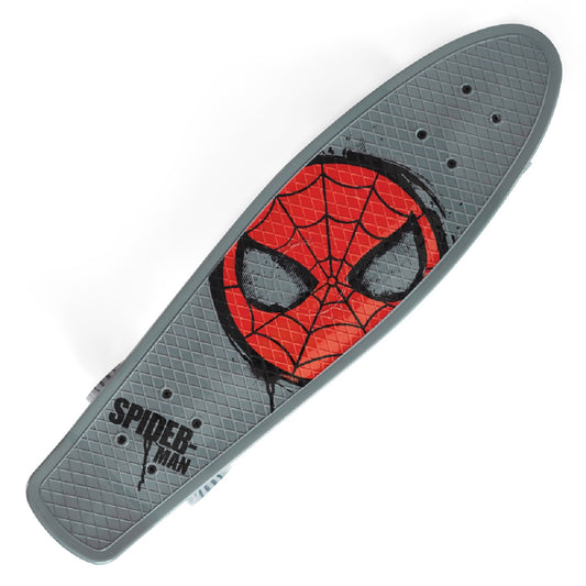Spiderman Nickel Board Robustes Skateboard mit präzisen ABEC-7 Lagern und 90A Rädern