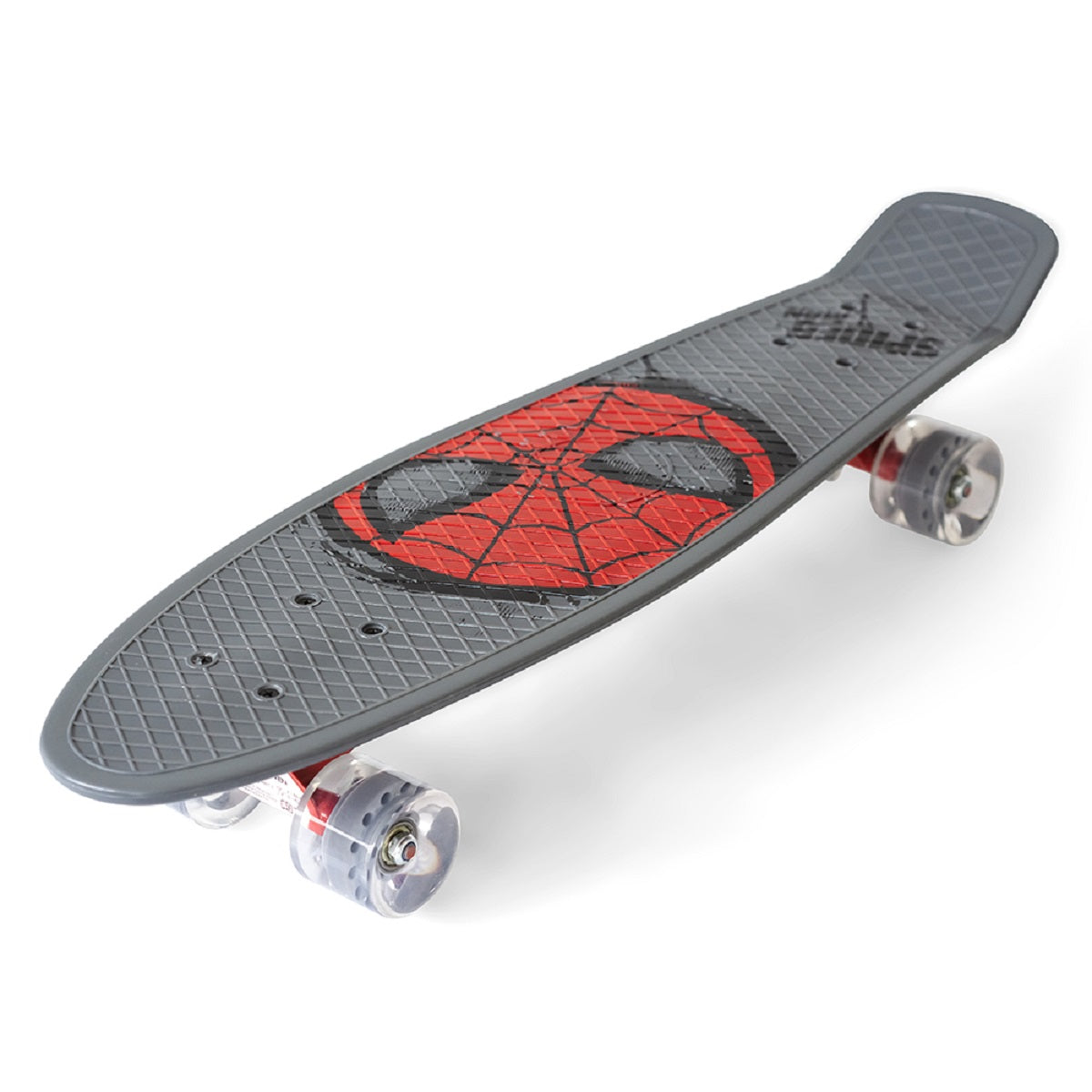 Spiderman Nickel Board Robustes Skateboard mit präzisen ABEC-7 Lagern und 90A Rädern