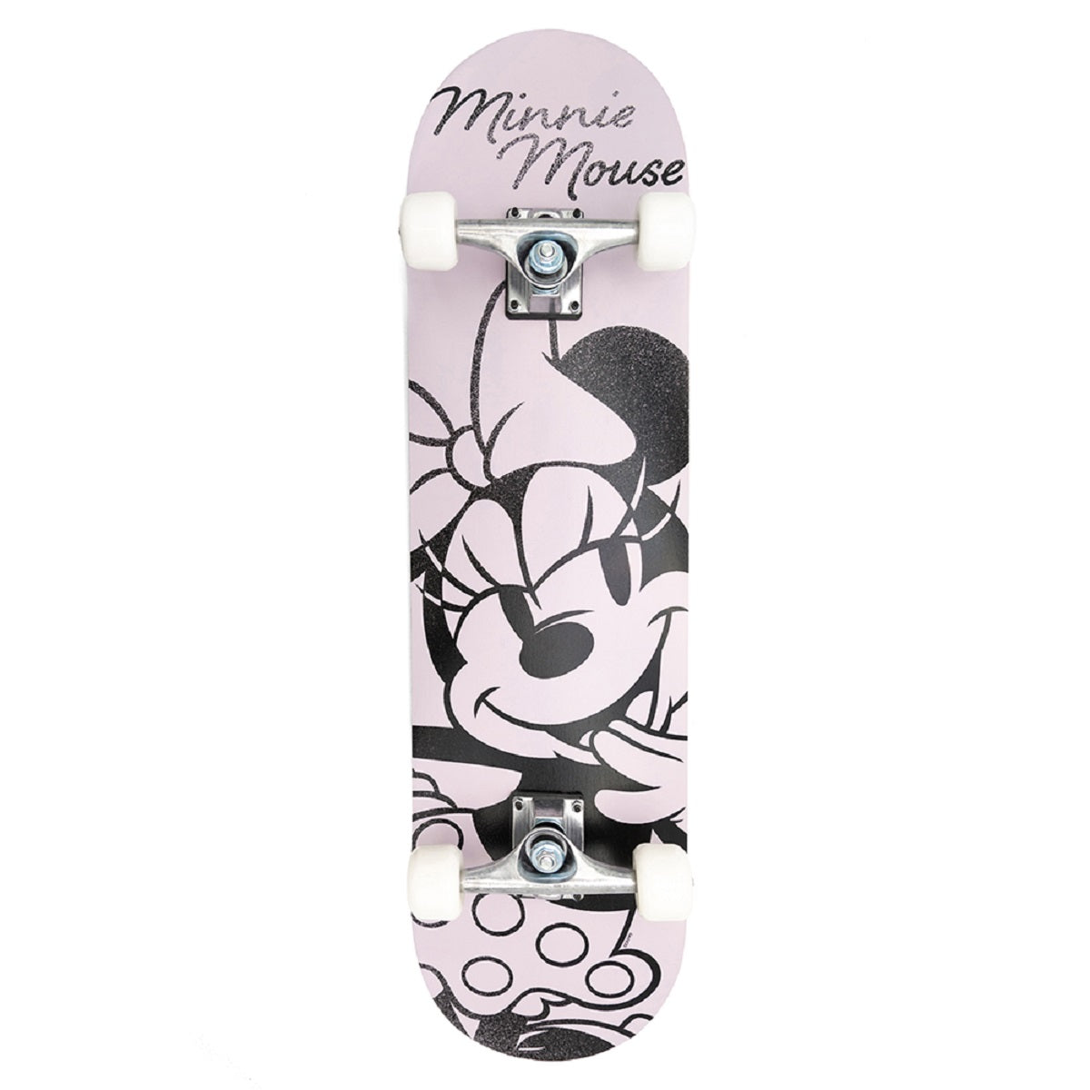 Disney Minnie Mouse Skateboard Perfekt für Gehwege & Parks 79x20x12 cm