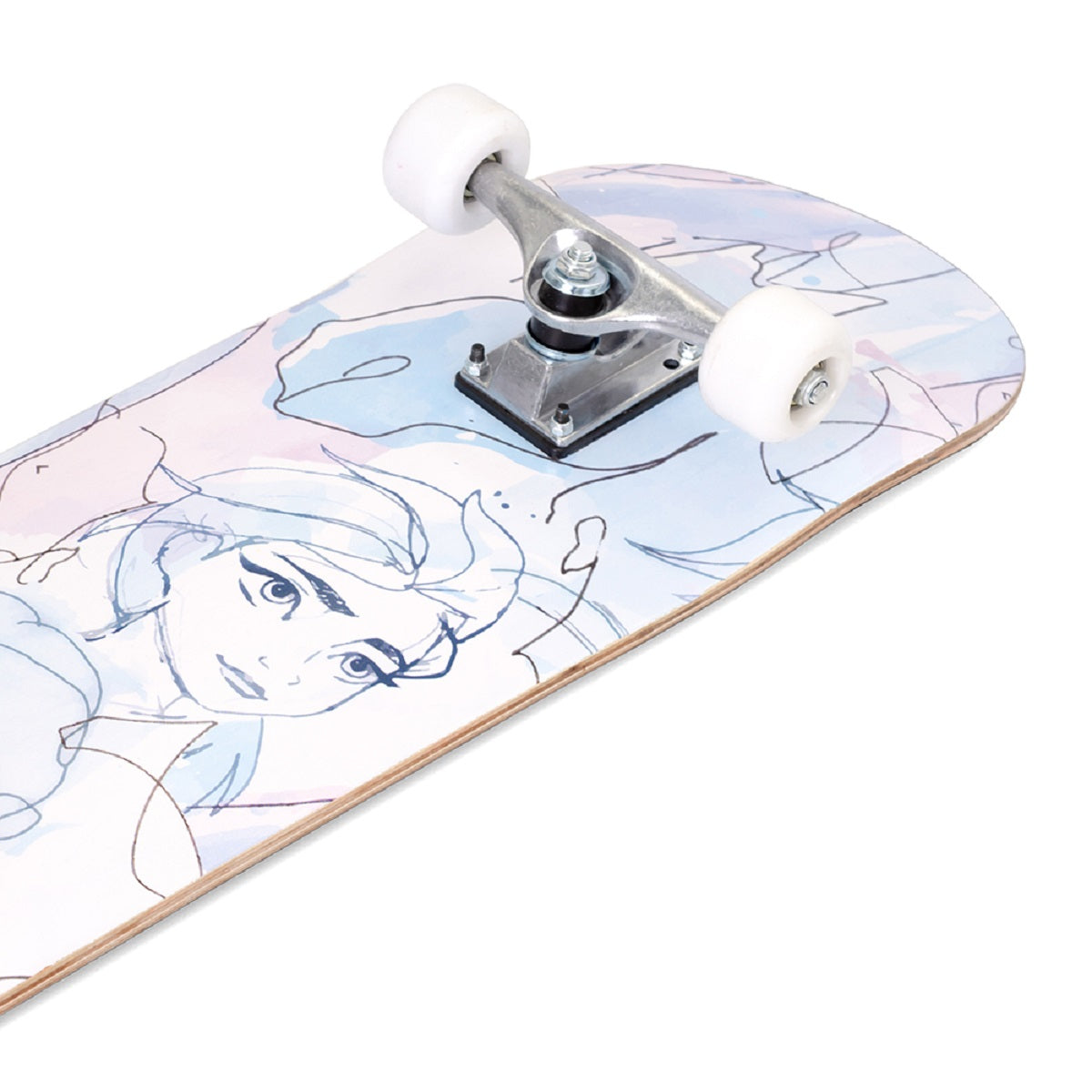 Disney Frozen Big Skateboard – Robustes 9-Schichten Ahornholz