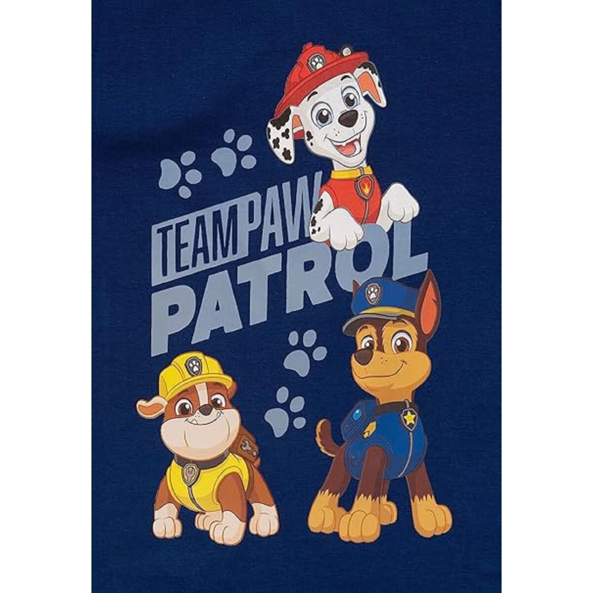 Paw Patrol Jungen Pyjama – Kurzarm Schlafanzug aus Baumwolle Größe 122/128