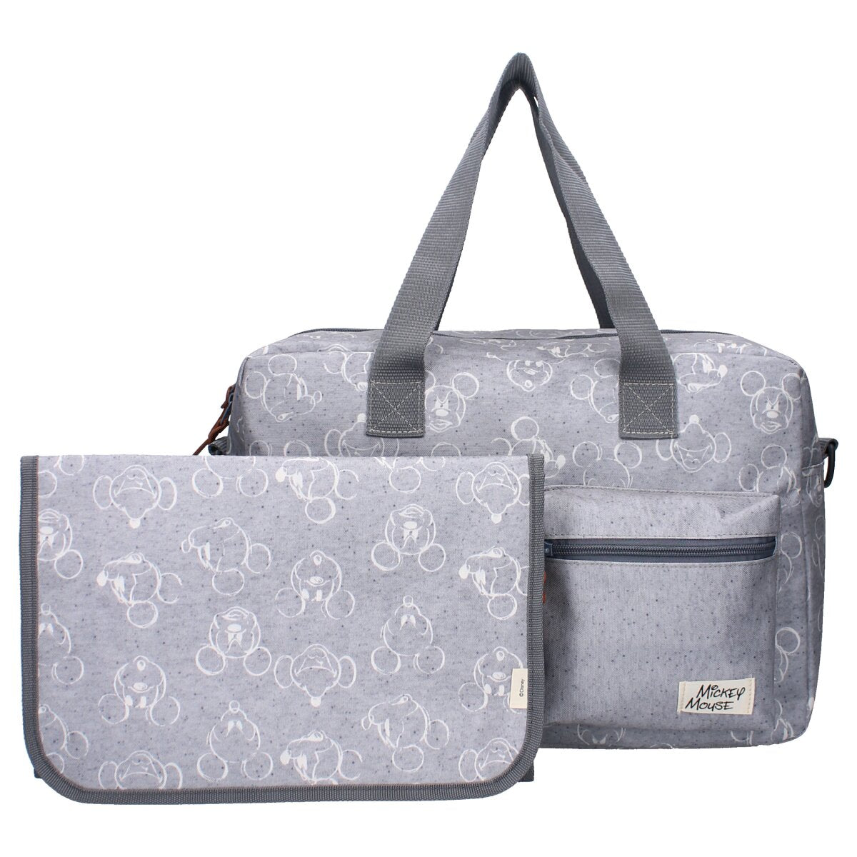 Disney Mickey Mouse Wickeltasche – Stilvolle & geräumige Baby-Tasche mit Wickelunterlage
