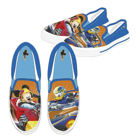 Disney Mickey Mouse Kinderhausschuhe – Bequeme Hausschuhe für Jungen und Mädchen in Blau