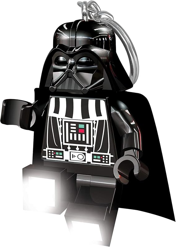 IQ Lego Star Wars Schlüsselanhänger mit LED-Taschenlampe Spielzeuggeschenke für Kinder