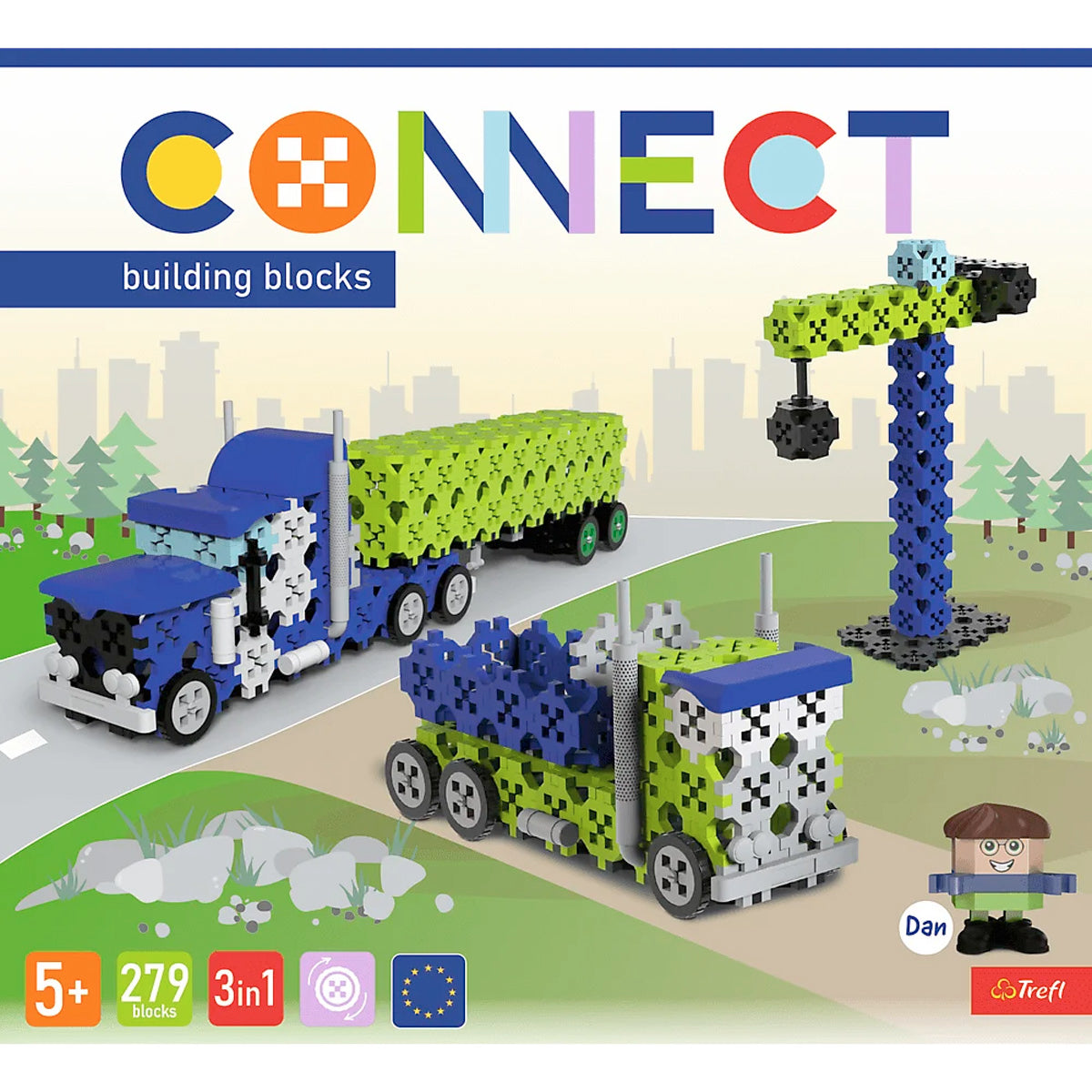 Connect Konstruktionsspielzeug für Kinder ab 5 Jahren