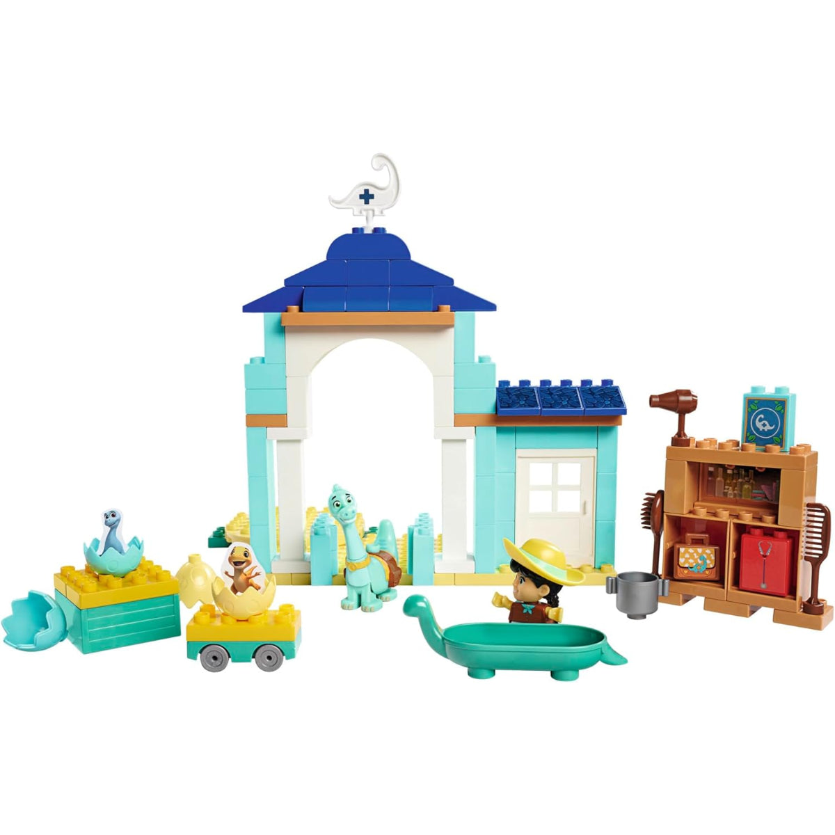 Big-Bloxx Dino Ranch Pflegestation 86 Teile Spielset