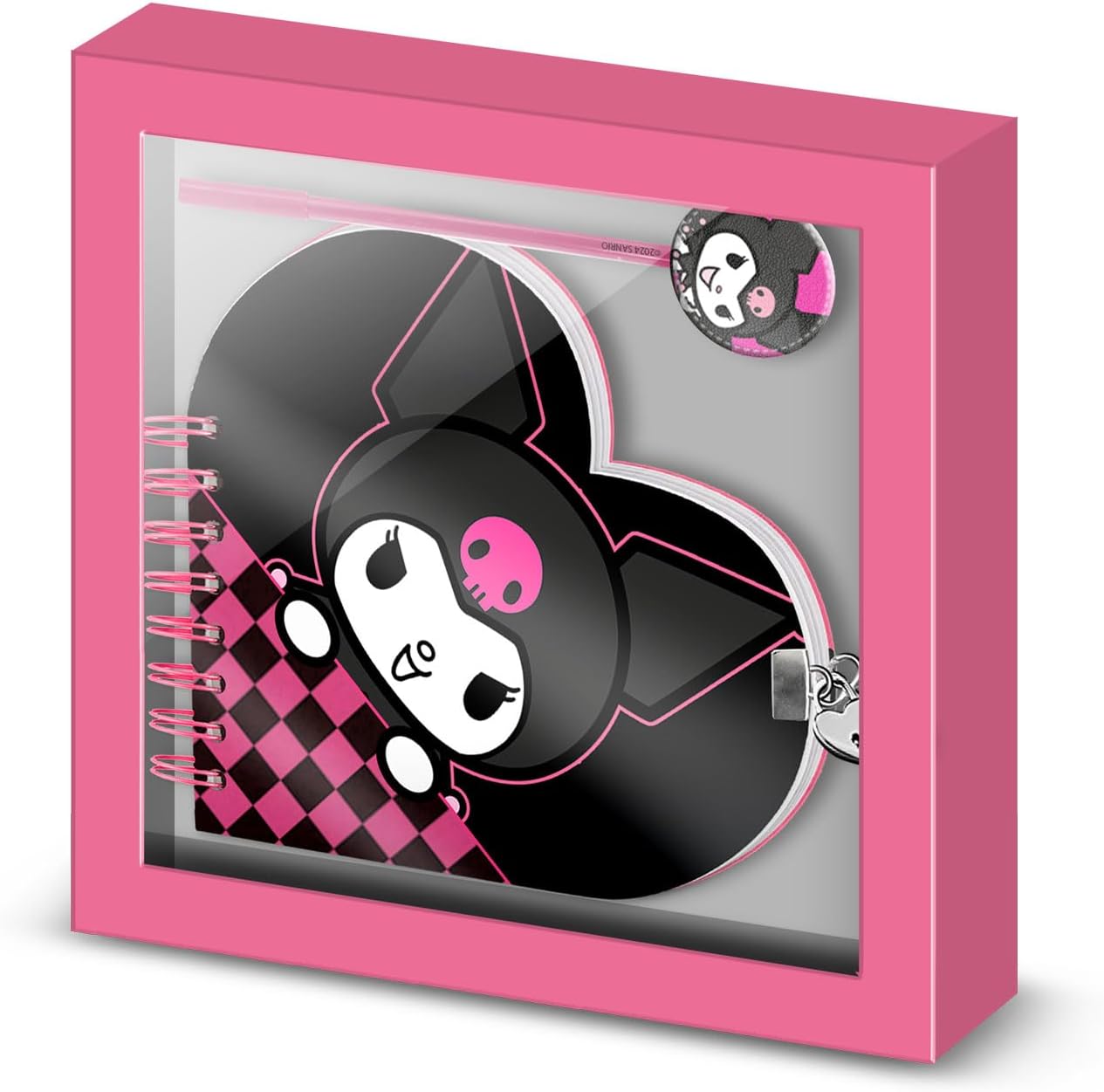 Hello Kitty Tagebuch Set für Kinder mit Stift Schloss und Schlüssel