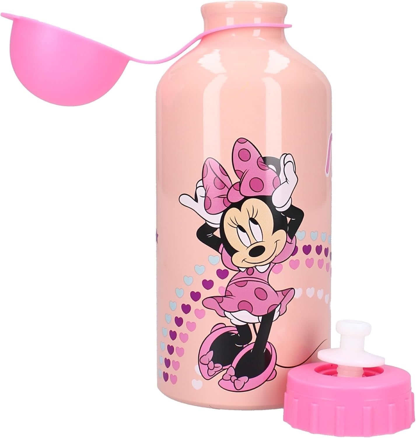 Disney Minnie Mouse Aluminiumflasche – Auslaufsicher & Nachhaltig – 500 ml