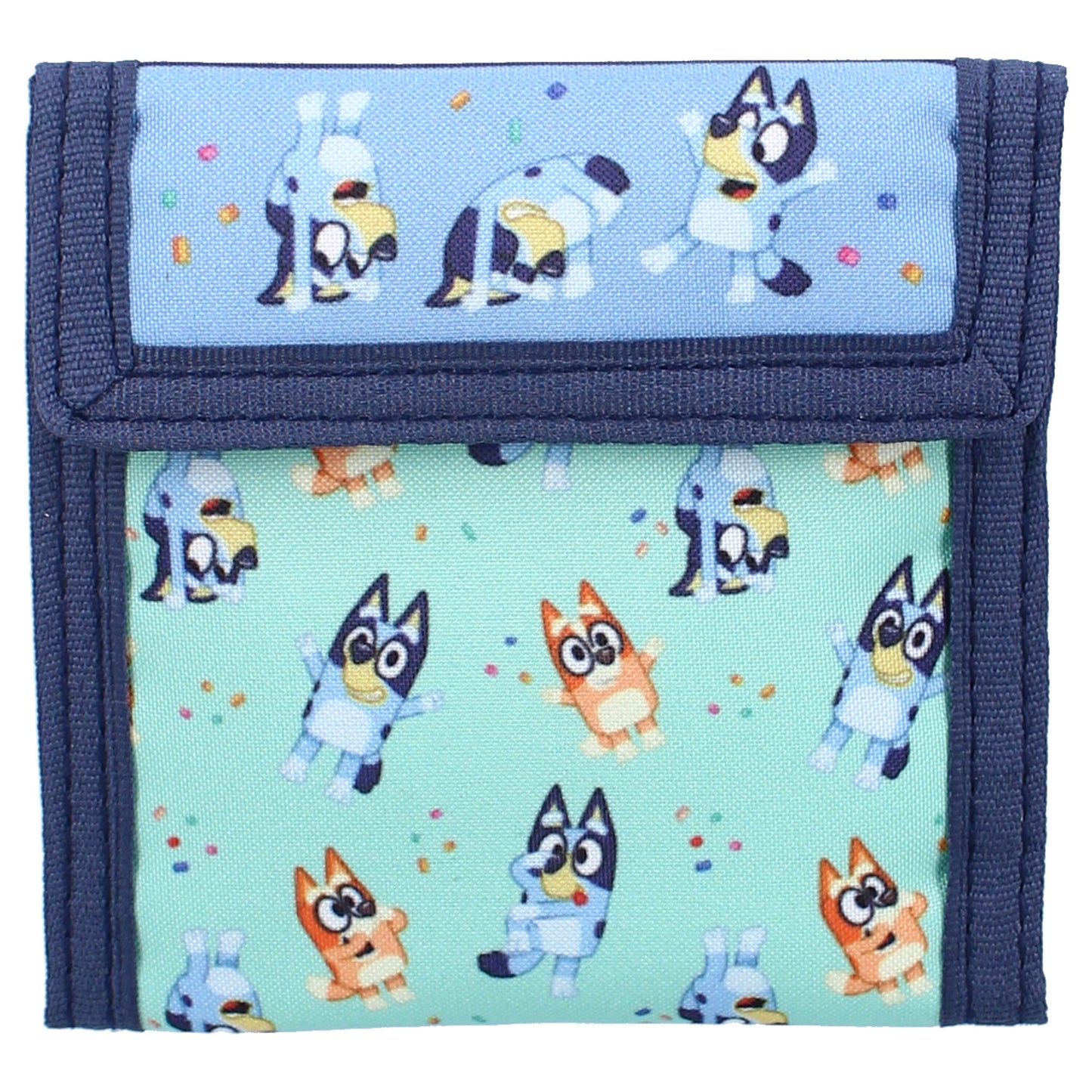 Bluey Geldbörse Best Friends Fun für Kinder aus Polyester