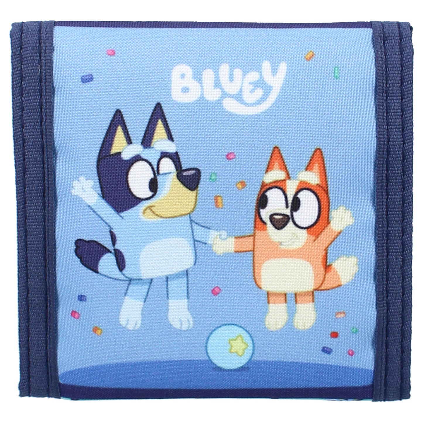 Bluey Geldbörse Best Friends Fun für Kinder aus Polyester