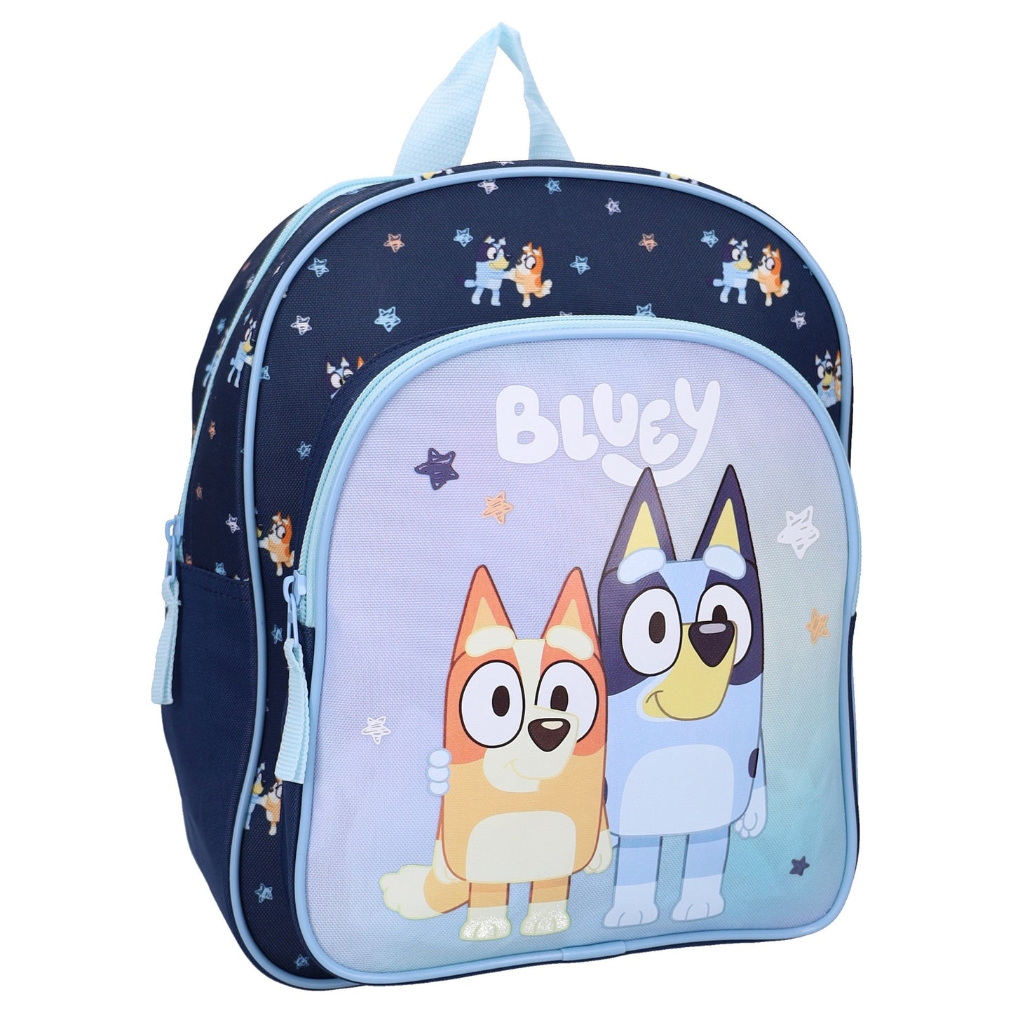 Bluey Rucksack Smoochy Kiss Schule oder Ausflug Polyester Schultasche