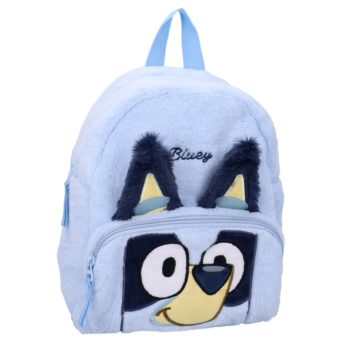 Bluey Kinder Rucksack Fluffy Festival leicht und komfortabel für Schule und Ausflüge