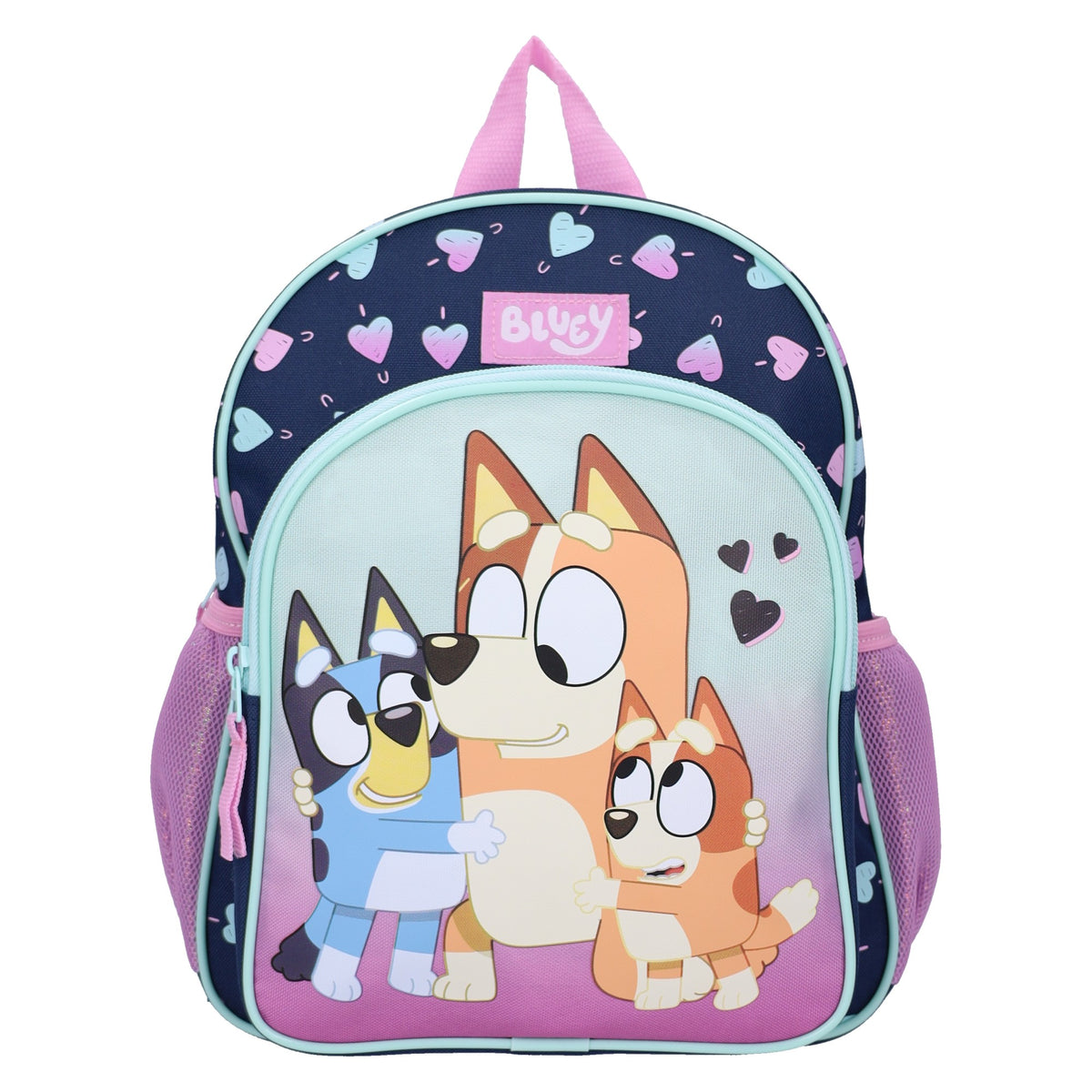 Bluey So Superb Kinder Rucksack 8,3 L mit 2 Fächern und Seitentasche für Kita und Schule