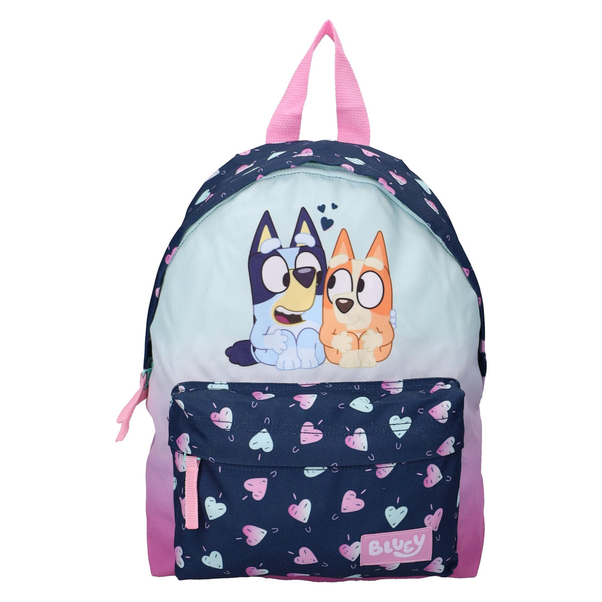 Bluey So Superb Kinder Rucksack 6,1 L mit 2 Fächern für Kita Schule Freizeit und Ausflüge