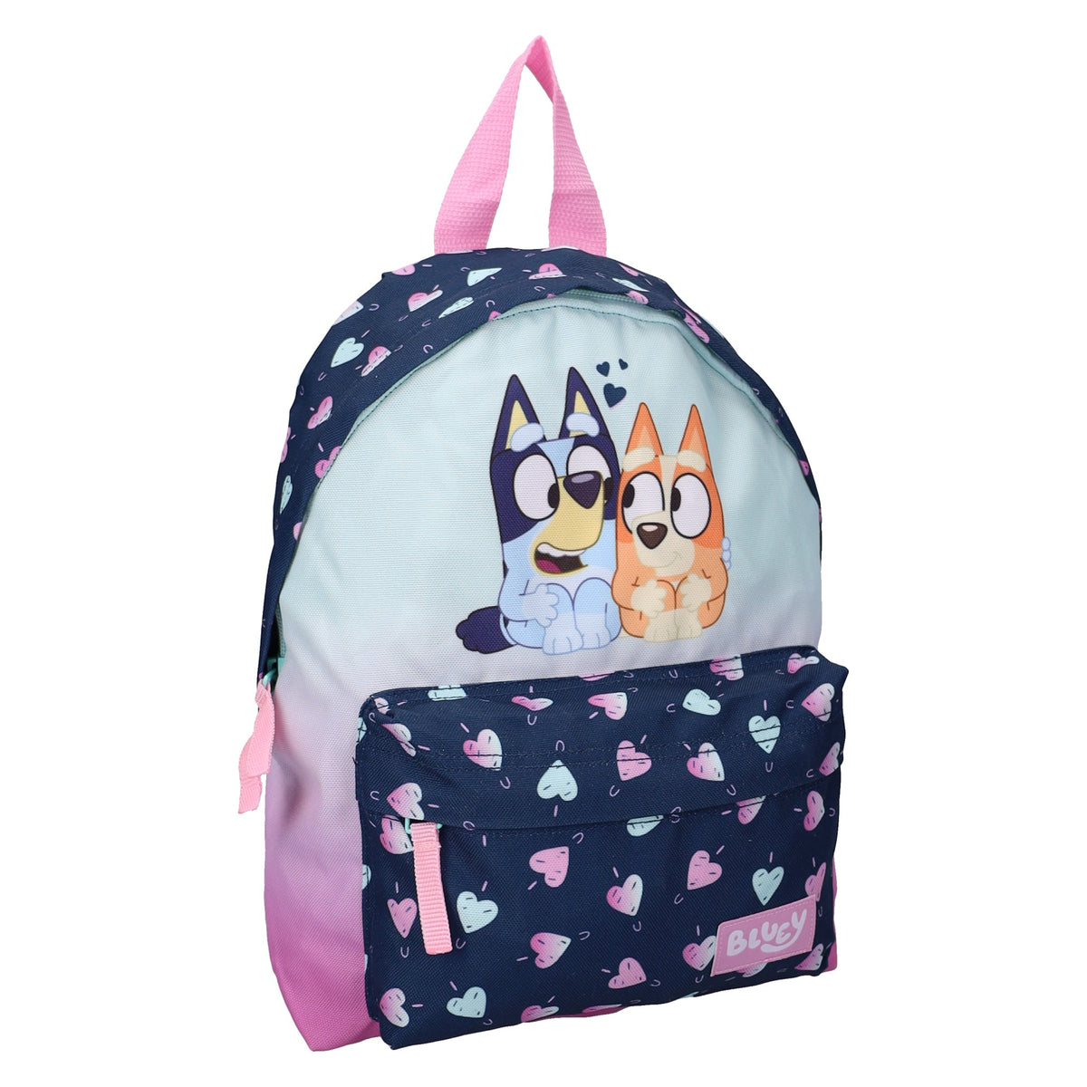 Bluey So Superb Kinder Rucksack 6,1 L mit 2 Fächern für Kita Schule Freizeit und Ausflüge