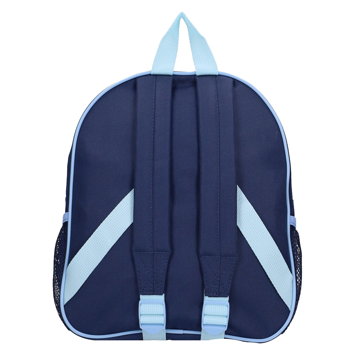 Bluey Smooch Kiss 3D Rucksack Kinder mit 9,2 Liter Volumen und Trinkflaschenfächern