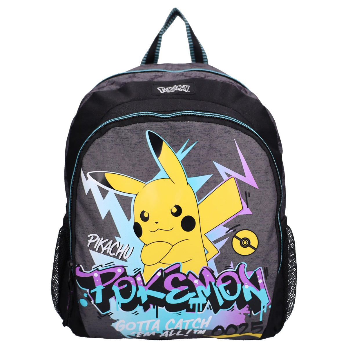 Pokémon Ready For Battle Kinder Rucksack Schulranzen Tagesrucksack mit Frontfach