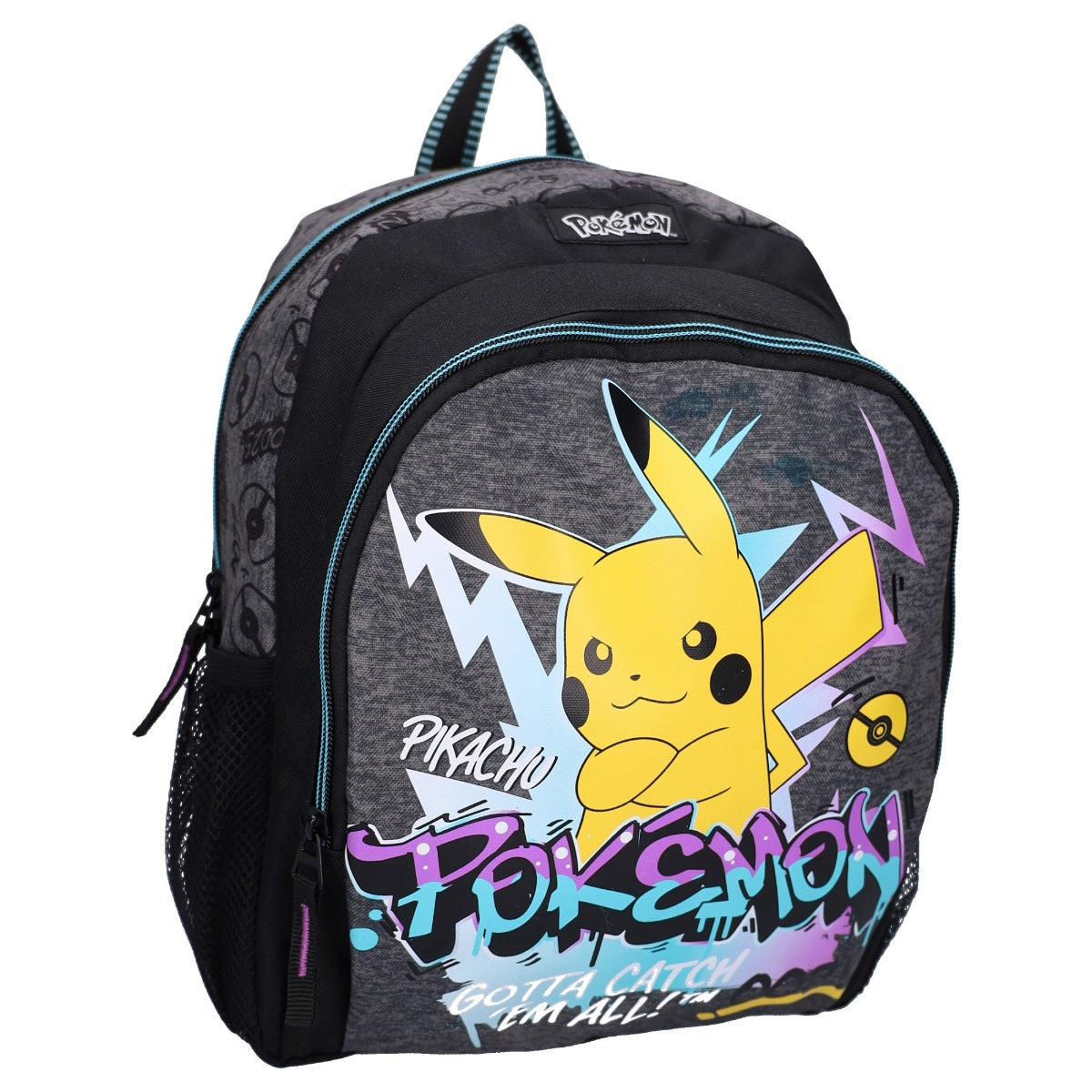 Pokémon Ready For Battle Kinder Rucksack Schulranzen Tagesrucksack mit Frontfach