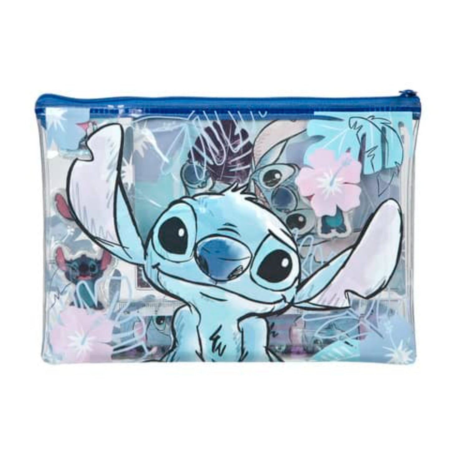 Lilo & Stitch Schreibset für Kinder – Lineal, Bleistift, Radierer & Notizblock