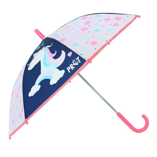 Prêt Kinder-Regenschirm ⌀ 73cm Stockschirm Perfekter Schutz bei Regen mit elegantem Design