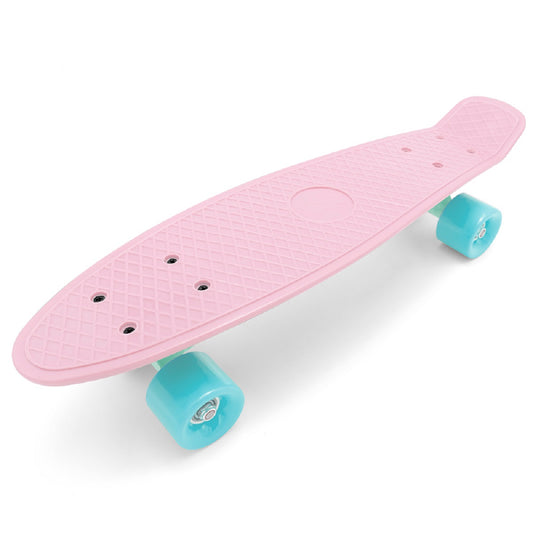 7-Brand Pennyboard Pink Sky Design, ABEC-7 Lager, Polypropylen