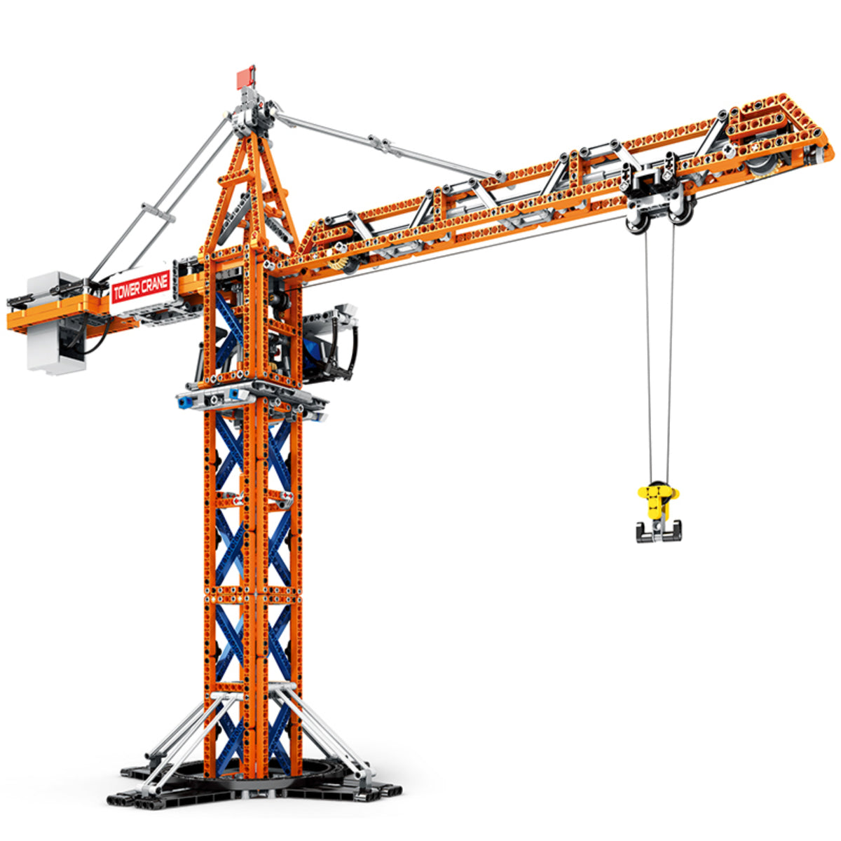 Reobrix 22013 Turmkran Klemmbaustein RC Baukran Modell 1288 Teile ab 14