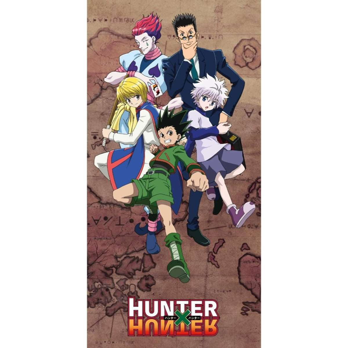 HUNTER X HUNTER Handtuch 70x140 cm Baumwolle weich Badetuch saugfähig Duschtuch