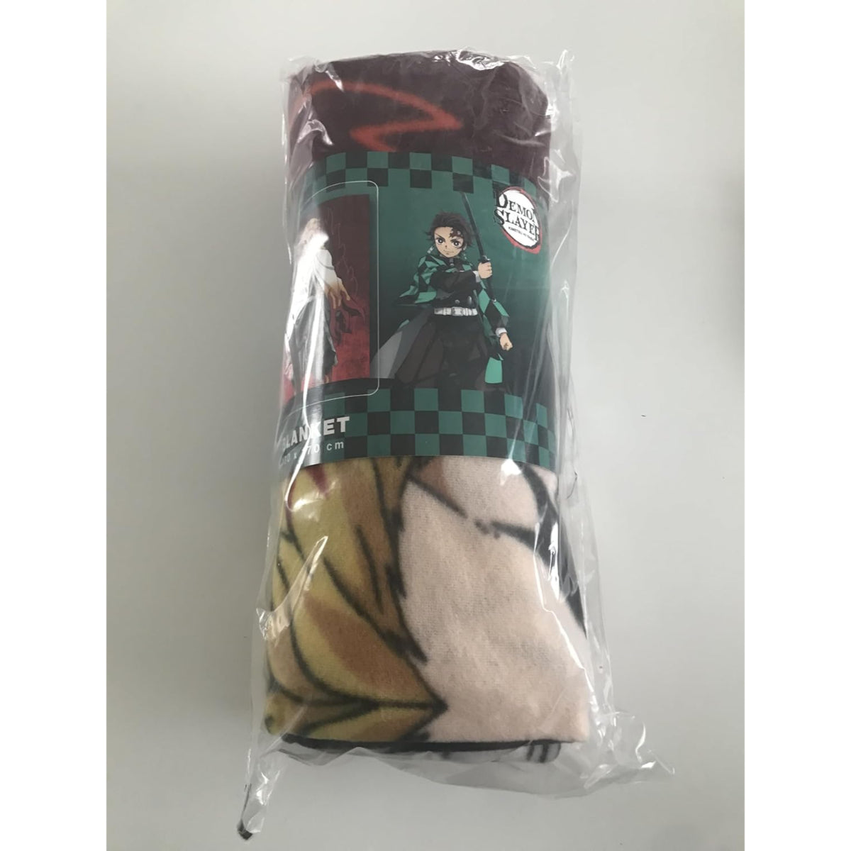 Demon Slayer Decke 130 x 170 cm Kuscheldecke weich Wohndecke